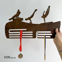 Медальниця з дерева легка атлетика