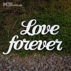 Деревянная Надпись на Свадьбу Love Forever