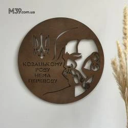 Настінний декор, декоративне панно Українізація - Козак 