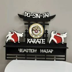 Медальниця Карате Індивідуальна з дерева
