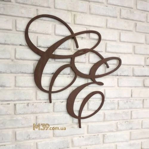 Инициалы на свадьбу m39.com.ua Инициалы на свадьбу