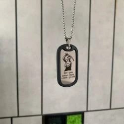 Жетон з  молитвою - Чуттєвий подарунок для військових 