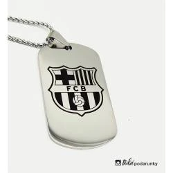 Жетон с гравировкой футбольный клуб FCB