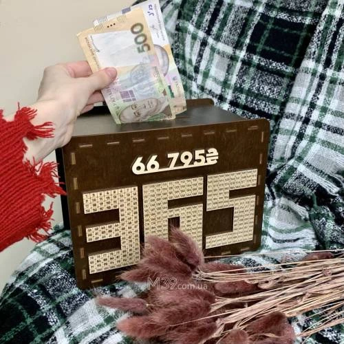 Копилка "365 дней-собираем на мечту вместе"