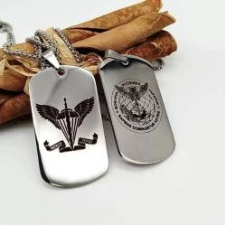 Жетон с гравировкой с Эмблемой подразделения