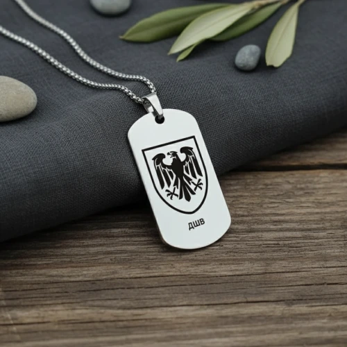 Жетон с лазерной гравировкой Эмблема ДШВ