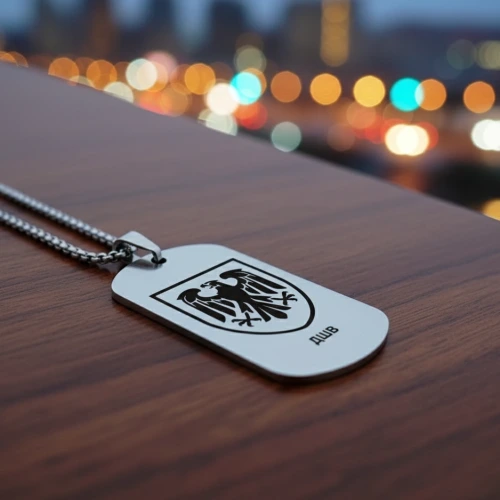 Жетон с лазерной гравировкой Эмблема ДШВ