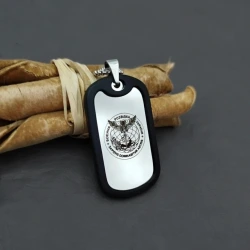 Армійський жетон з резинкою Воєнна розвідка України