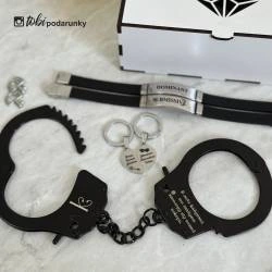 Пикантный Подарок Влюбленным БДСМ - Набор Аксессуаров с Индивидуальной Гравировкой