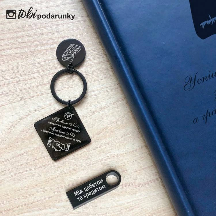 Подарок Бухгалтеру Мужчине - Комплект Аксессуаров с Именной Надписью