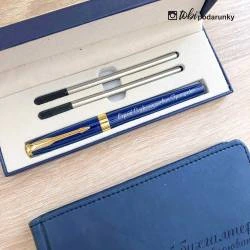 Практичний Подарунок Бухгалтеру - Блокнот + Ручка з Іменним Гравіюванням