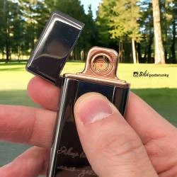 Подарунок Другу - Запальничка Спіральна USB з Персоналізованим Написом