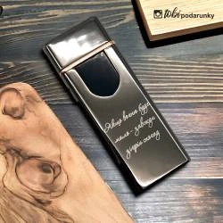 Подарунок Військовому - Запальничка Спіральна USB з Персоналізованим Написом