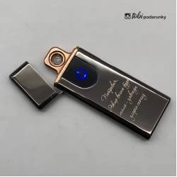 Подарунок Військовому - Запальничка Спіральна USB з Персоналізованим Написом